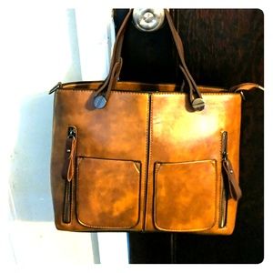 Brand new leather hand bag